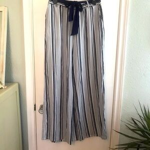 Indigo Rising 100% Rayon Paper Bag Pants